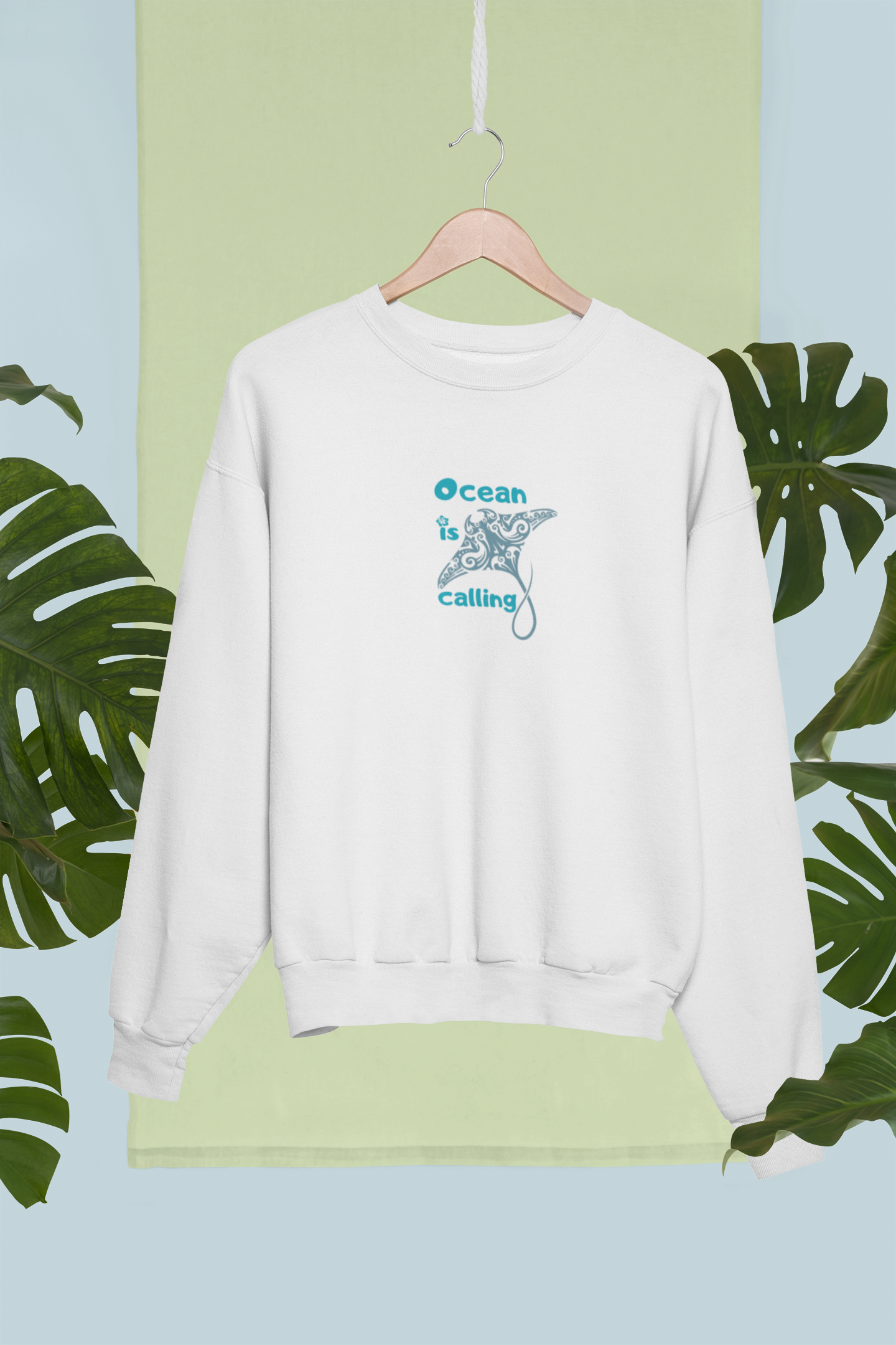 Pluenn Sweatshirt Ocean2 (oversized)