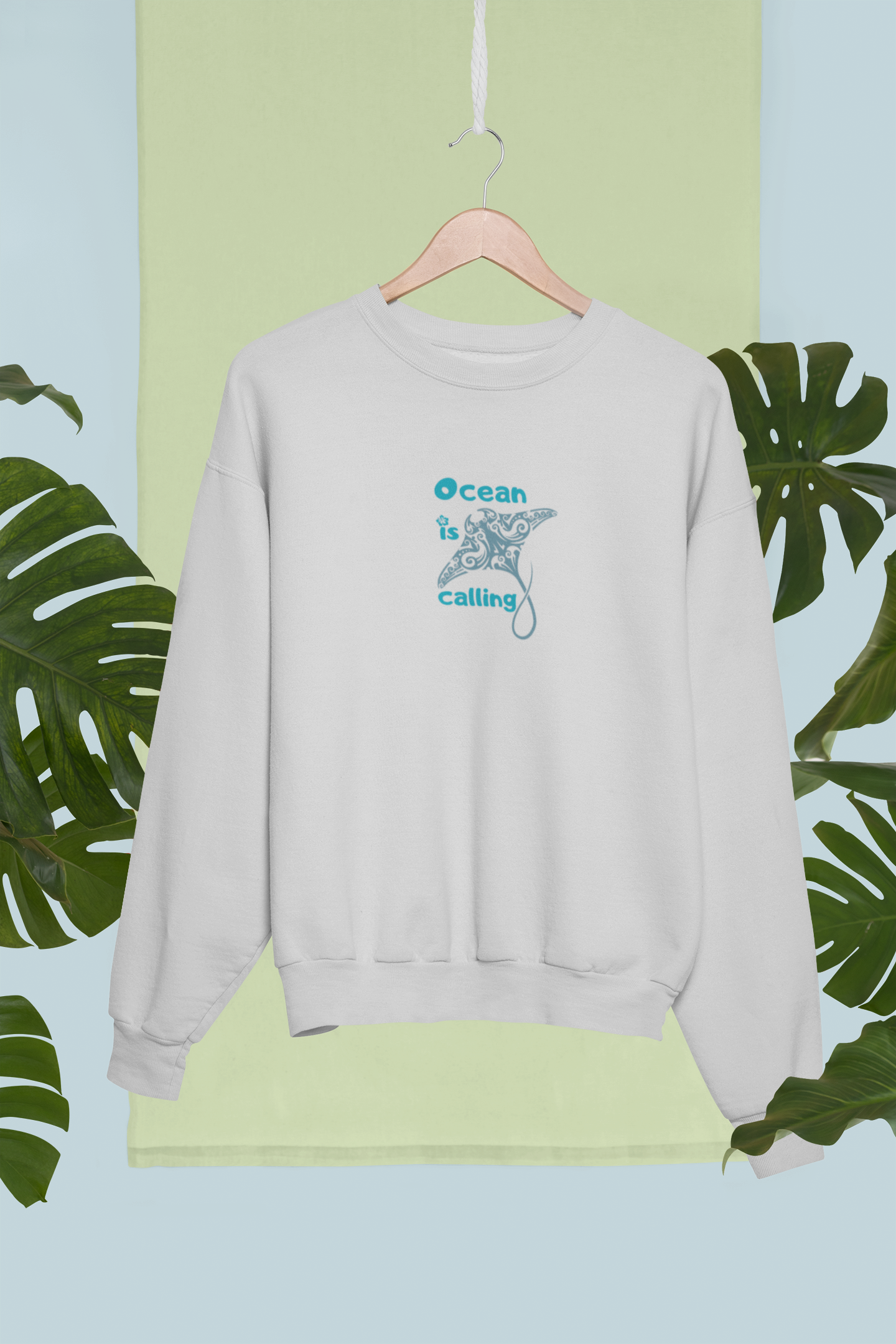 Pluenn Sweatshirt Ocean2 (oversized)
