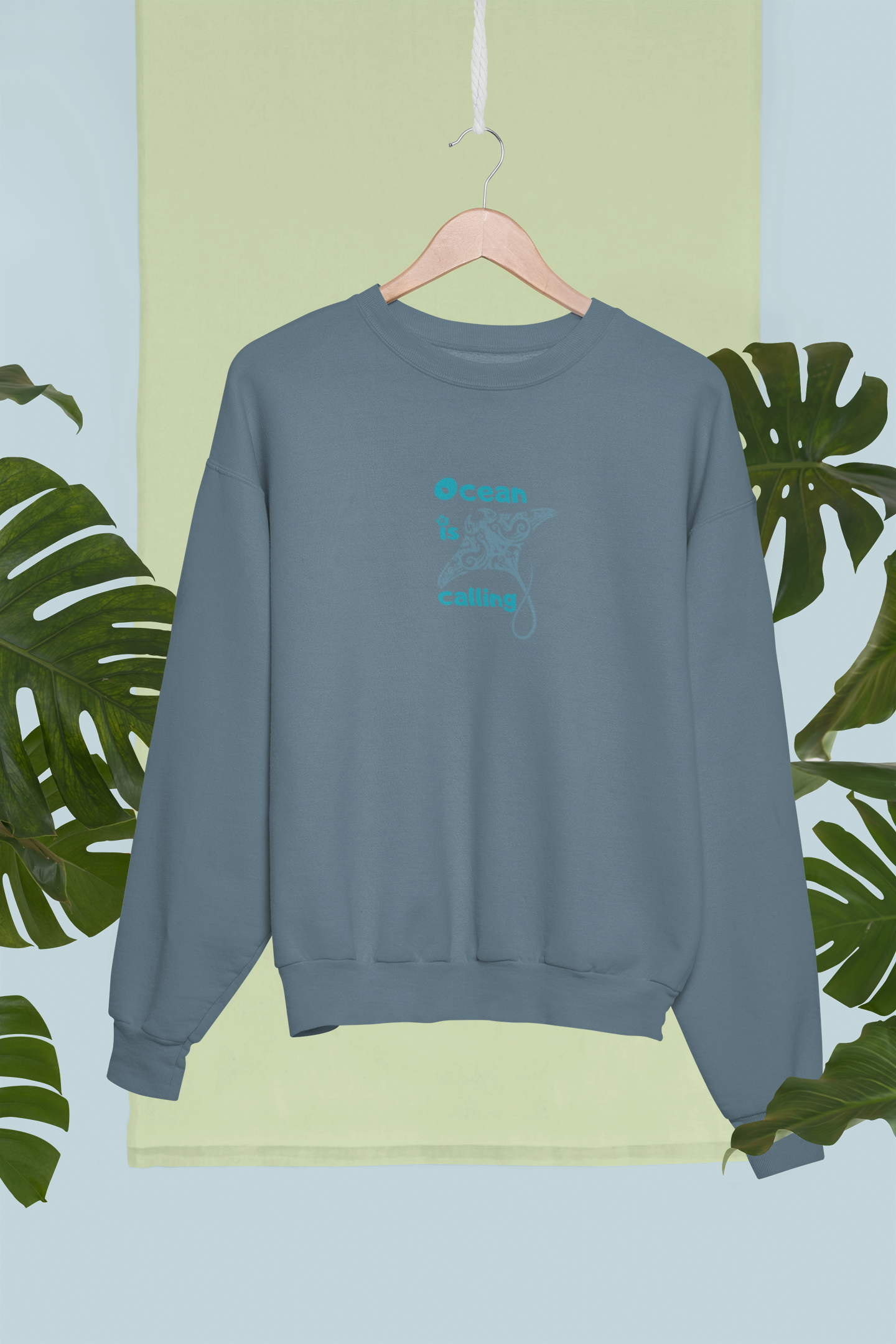 Pluenn Sweatshirt Ocean2 (oversized)