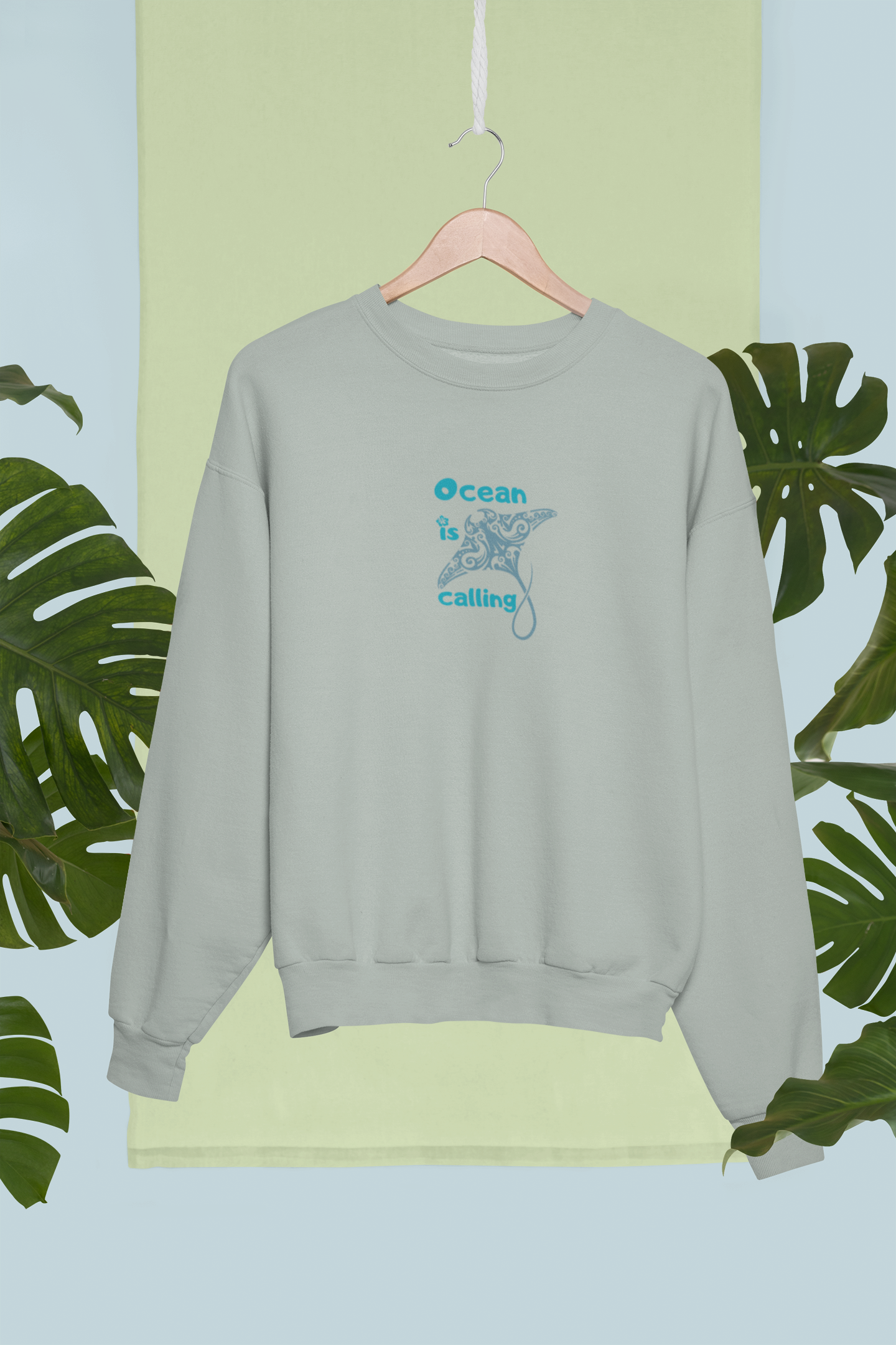 Pluenn Sweatshirt Ocean2 (oversized)